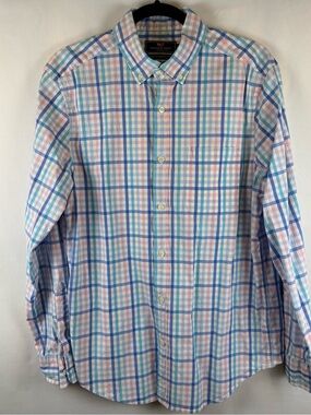 Vineyard Vines Murray Shirt Plaid Button Down Medium Classic Fit